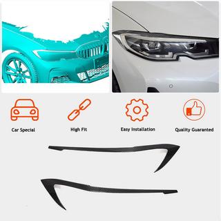 Headlight Eyelids (2018-2022, Carbon) BMW 3 Series G20/G21 2018- photo 2