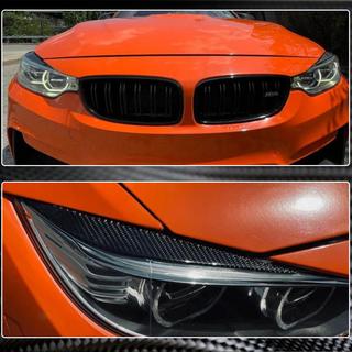 Headlight Eyelids V1 (Carbon) BMW 4 Series F32/F33/F36 2012-2020 photo 3