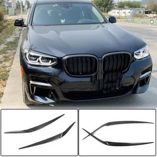 Headlight Eyelids (2018-2021, Carbon) BMW X3 G01 2018- photo 1
