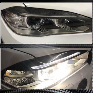 Headlight Eyelids V1 (Carbon) BMW X5 F15 2013-2018 photo 3