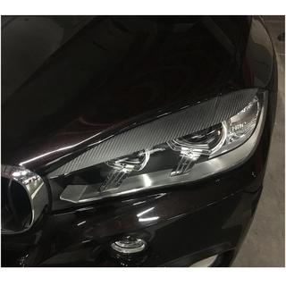 Headlight Eyelids Dry Carbon V2 BMW X6 F16 2014-2019 photo 4