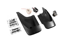 Toyota Land Cruiser Prado 150 2009-2023 Front and Rear Bumper Guards Luxury (2013-2017) Black photo 14