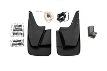 Toyota Land Cruiser Prado 150 2009-2023 Front and Rear Bumper Guards Luxury (2013-2017) Black photo 15