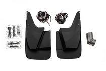 Toyota Land Cruiser Prado 150 2009-2023 Front and Rear Bumper Guards Luxury (2013-2017) Black photo 27