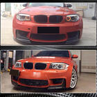 BMW 1 Series E81/E82/E87/E88 2004-2011 Front Bumper Flap Extensions (for 1M E82, Carbon) photo 3