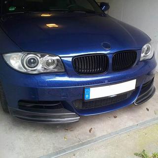 Front Bumper Flap Extensions (for E82/E88 M-Sport, Carbon) BMW 1 Series E81/E82/E87/E88 2004-2011 photo 2