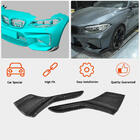 BMW 2 Series F22/F23 2014-2021 Front Bumper Flap Extensions (for F87 M2/M2C, Carbon) photo 2
