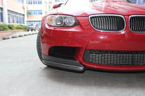 BMW 3 Series E90/E91 2005-2011 Front Bumper Flap Extensions (for E90 2008-2011 Base, Carbon) photo 4