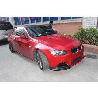 Front Bumper Flap Extensions (for E90 2008-2011 Base, Carbon) photo 2