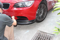 BMW 3 Series E90/E91 2005-2011 Front Bumper Lip Flap FRP V2 for E90 2008-2011 Base photo 7