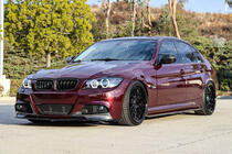 BMW 3 Series E90/E91 2005-2011 Front Bumper Flaps (for E90 2008-2011 M-Sport, Carbon) photo 3