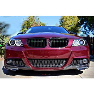 Front Bumper Flaps (for E90 2008-2011 M-Sport, Carbon) photo 2