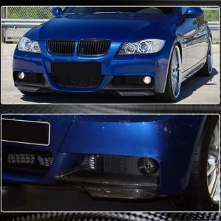 Front Bumper Flaps (for E90 2005-2008 M-Sport, Carbon) photo 3