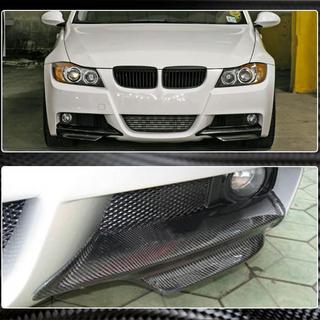 Front Bumper Flaps (for E90 2005-2008 M-Sport, Carbon) photo 4