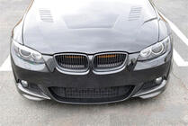 BMW 3 Series E92/E93 2006–2013 Front bumper flaps (for M-Sport 2006-2009, Carbon) photo 4