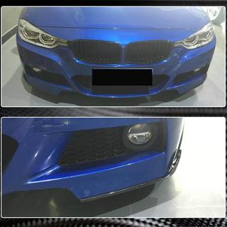 Front Bumper Flap Extensions (for F30 M-Sport, Carbon) BMW 3 Series F30/F31 2012-2019 photo 4