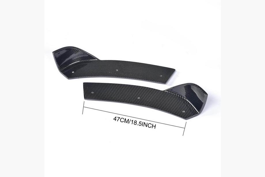 BMW 4 Series F32/F33/F36 2012-2020 Front Bumper Flap Extensions (for M-Sport, Carbon) Photo 6