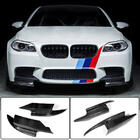 BMW 5 Series F10/F11 2010–2016 Front Bumper Flap Extensions (for F10 M5, Carbon) photo 1