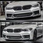 BMW 5 Series G30/G31 2017–2023 Front Bumper Flap Extensions (for M5 F90 2017-2020, Carbon) photo 4