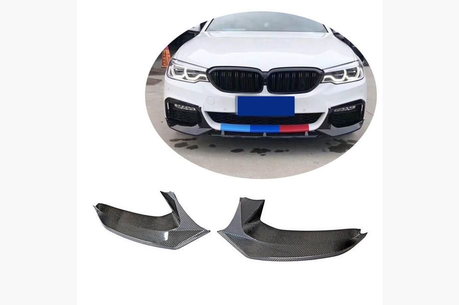 BMW 5 Series G30/G31 2017–2023 Front Bumper Flap V1 for M-Sport 2017-2020 Carbon Image