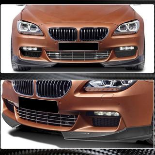 Front Bumper Lip Flap V1 (for M-Sport, Carbon) BMW 6 Series F12/F13/F06 2011-2018 photo 3