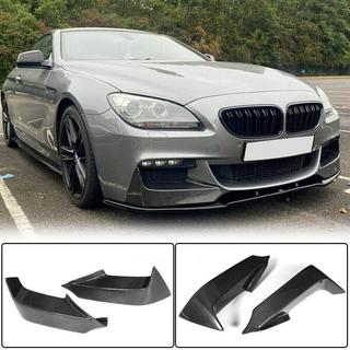 Front Bumper Lip Flap V2 (for M-Sport, Carbon) BMW 6 Series F12/F13/F06 2011-2018 photo 1