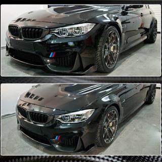 Front Bumper Lip Flap V2 (for F80, Carbon) BMW 3 Series F30/F31 2012-2019 photo 4