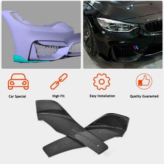 Front Bumper Lip Flap V1 (for F82/F83, Carbon) BMW 4 Series F32/F33/F36 2012-2020 photo 2