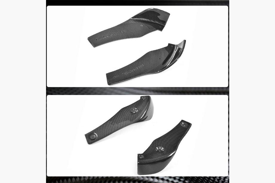 BMW 4 Series F32/F33/F36 2012-2020 Front Bumper Lip Flap V1 (for F82/F83, Carbon) Photo 5
