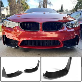 Front Bumper Lip Flap V3 (for F82/F83, Carbon) BMW 4 Series F32/F33/F36 2012-2020 photo 1