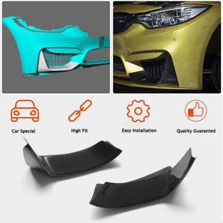 Front Bumper Lip Flap V4 (for F82/F83, Carbon) BMW 4 Series F32/F33/F36 2012-2020 photo 2