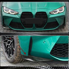 BMW 3 Series G20/G21 2018- Front Bumper Flap Extensions (for G80, Carbon) photo 2