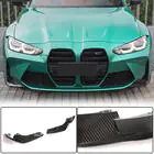 BMW 4 Series G22/23/26 2020- Front Bumper Flap Extensions (for G82/G83, Carbon) photo 1