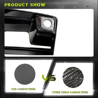 Front bumper air intake covers (for G87, Carbon) BMW 2 Series G42 2021- photo 4