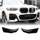 BMW X3 G01 2018- Front Bumper Flap Covers ABS V2 (for original M-Sport 2018-2021) photo 1
