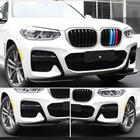 BMW X3 G01 2018- Front Bumper Flap Covers ABS V2 (for original M-Sport 2018-2021) photo 2