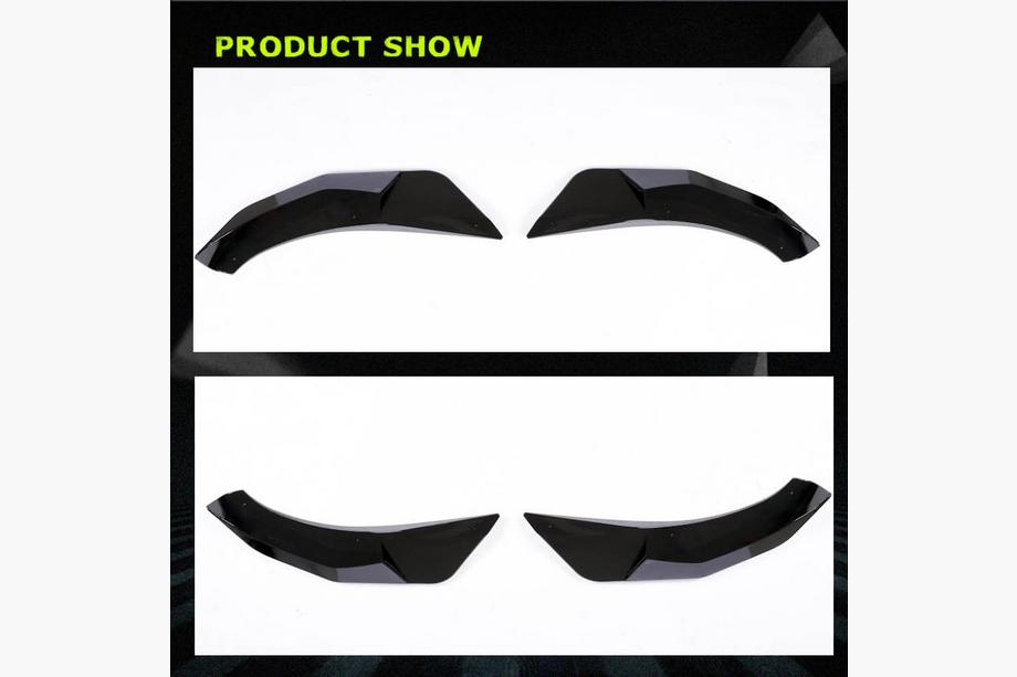 BMW X3 G01 2018- Front Bumper Flaps ABS V3 (for original M-Sport 2018-2021) Photo 5