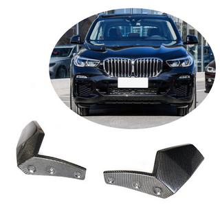 Front Bumper Flaps (2018-2022, Real Carbon) BMW X5 G05 2019–2026 photo 1