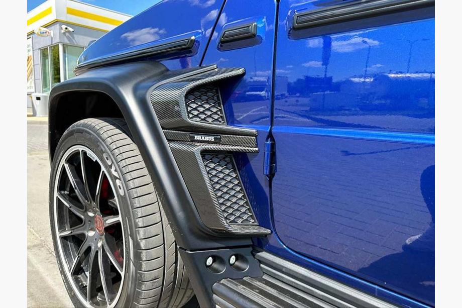 Mercedes G class W463 2018-2024 Carbon Inserts for BRB Body Kit Image