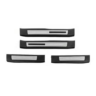 Illuminated door sill plates (4 pcs) Toyota Land Cruiser 300 2021- photo 2