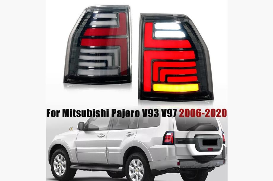 Mitsubishi Pajero Wagon IV 2006-2021 LED Tail Lights (2 pcs) Image