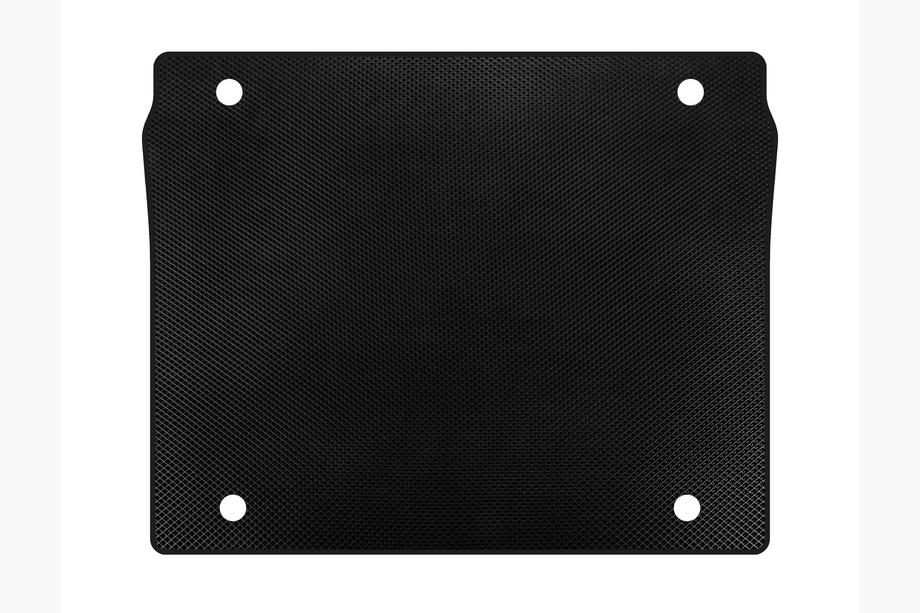 Fiat Doblo II 2010-2022 Trunk Mat (5-Seater/Short Wheelbase, Black) Photo 1