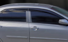 Toyota Corolla 2007-2013 Window Deflectors (4 pcs, Sunplex Sport) photo 4