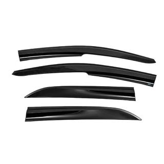 Window Deflectors (4 pcs, Sunplex Sport) Toyota Corolla 2007-2013 photo 2