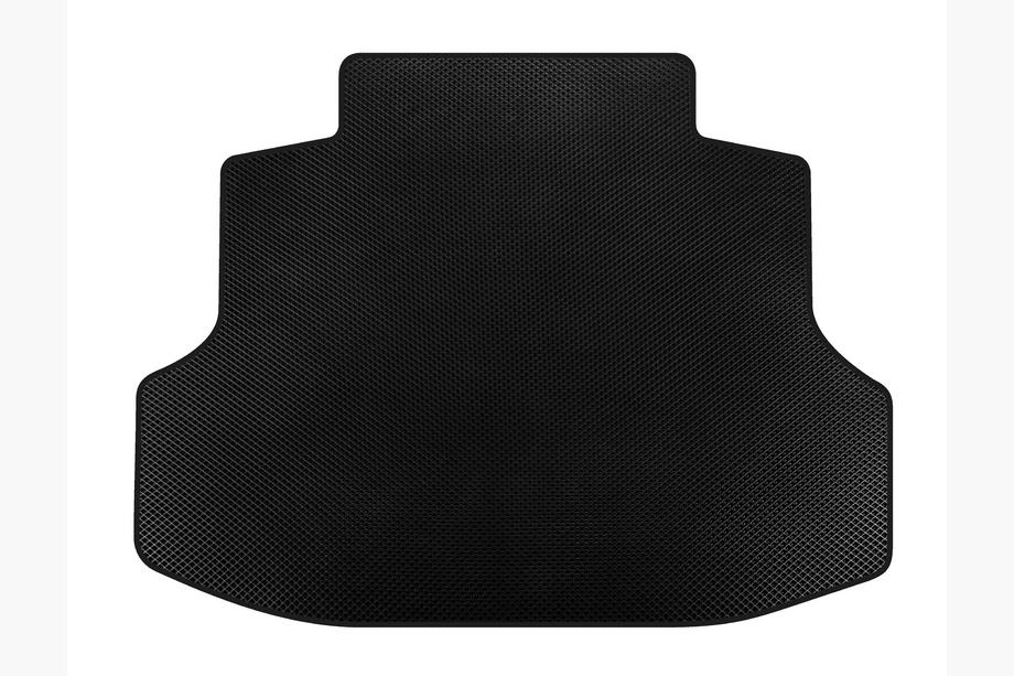 Honda Civic Sedan VII 2001-2006 Trunk Mat (SD, Black) Photo 1