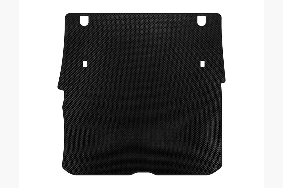 Honda Pilot 2015-2022 EVA Trunk Mat (2015-2018, without 3rd row, 8-seater, USA, Black) Image