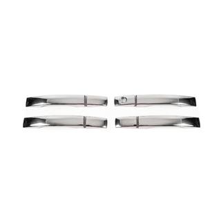Chrome Door Handle Covers (4 pcs, Stainless Steel) Ssang Yong Rodius photo 1
