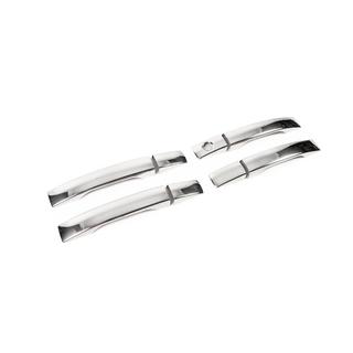 Chrome Door Handle Covers (4 pcs, Stainless Steel) Ssang Yong Rodius photo 3