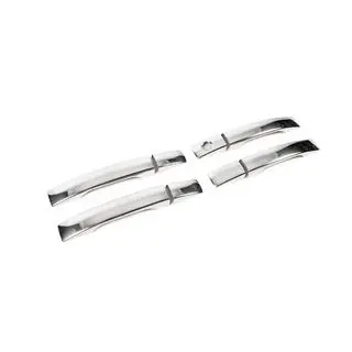 Chrome Door Handle Covers (4 pcs, Stainless Steel) Ssang Yong Rodius photo 3
