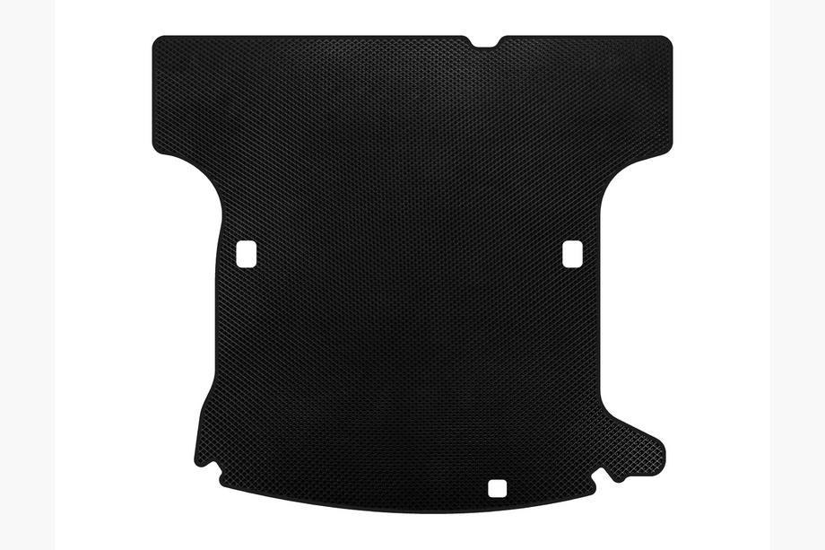 Renault Logan I 2005-2008 Trunk Mat (2005-2009, SW, 5-Seater, Black) Photo 1